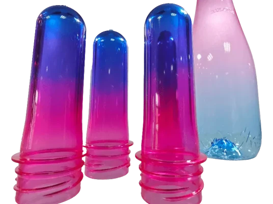 渐变矿泉水瓶