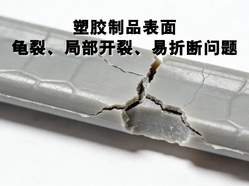 塑胶制品表面龟裂、局部开裂、易折断问题 详细原因分析 + 改善对策