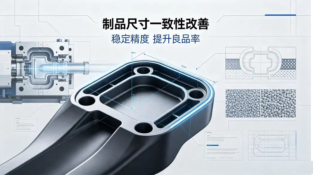 注塑制品尺寸一致性差的成因分析及优化改善方案