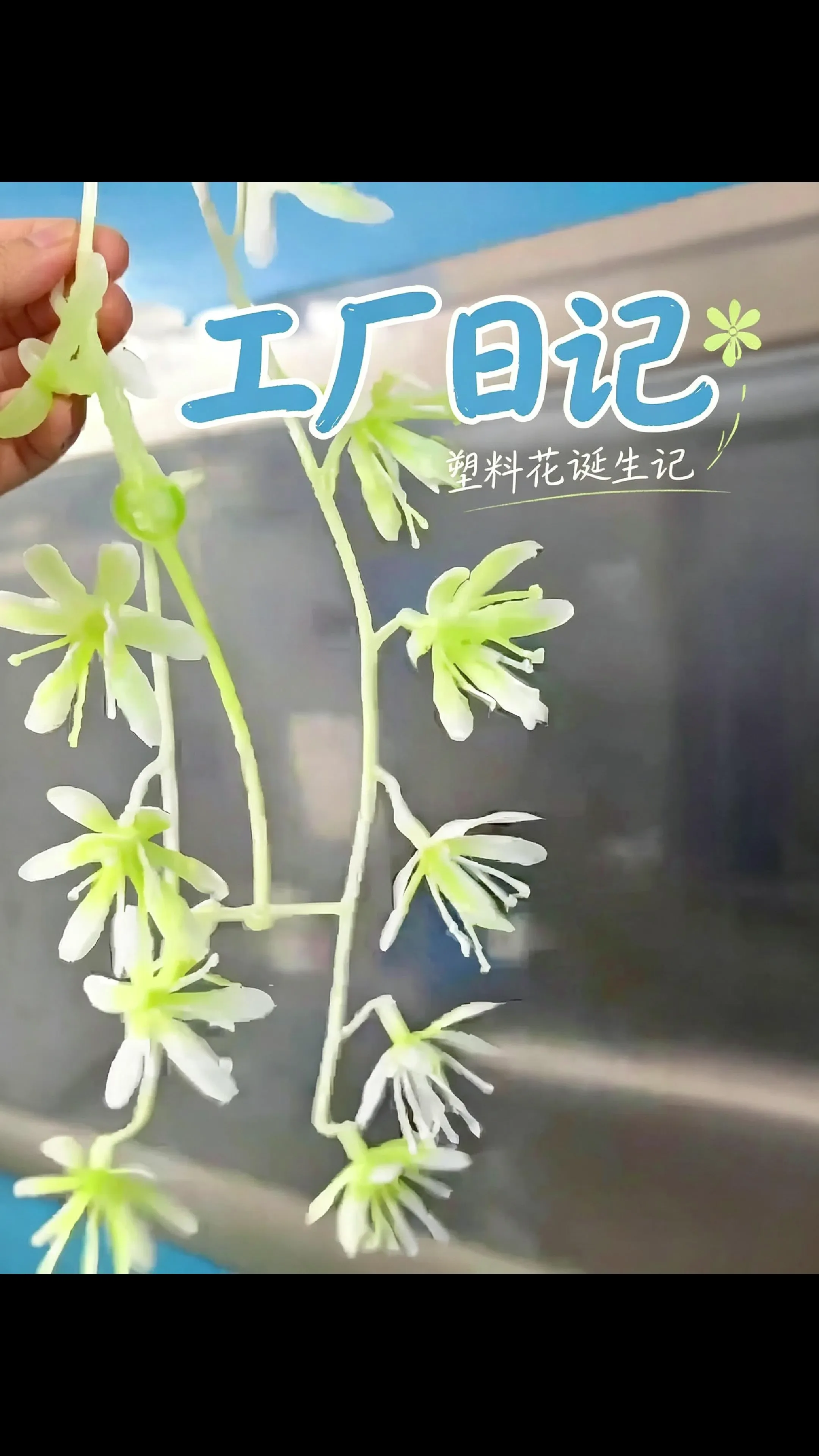 科隆阁 CMS170 双色注塑机｜双色渐变仿真花花蕊一体成型